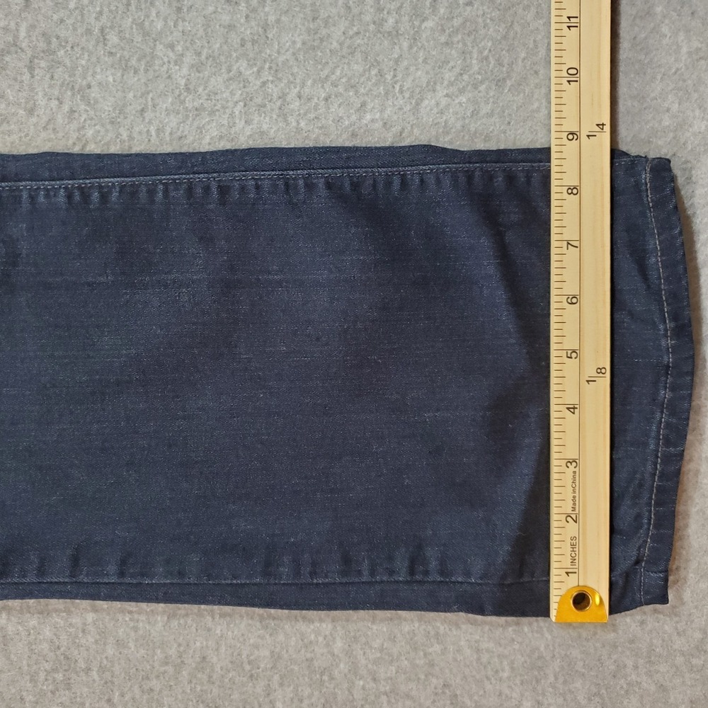 Paige Jeans Womens 31 Blue Denim High Rise Manhattan Bootcut - Picture 6 of 11